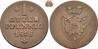 Schaumburg-Lippe Pfennig 1 Pfennig 1826 -