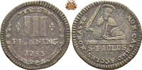 Münster, Domkapitel 3 Pfennig 3 Pfennig 1753 -
