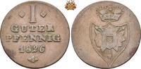 Schaumburg-Lippe 1 Pfennig ein Pfennig, Schaumburg-Lippe 1826, -