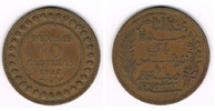 Tunesien 10 Centimes 1912 tunisia 1912, 10 Centimes, very fine, like sca... 5,00 EUR  plus 9,90 EUR verzending