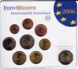 BRD 5,88 € Deutschland, Original Kursmünzensatz 2006, Prägestätte Karlsruhe (G) -