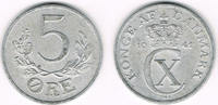 Dänemark 5 Öre denmark coin, 5 öre, Christian X., like scan -