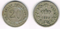 Italien 20 Centesimi italy 20 Centesimi, Umberto I., like scan -