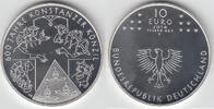 BRD 10 Euro Deutschland, 10-Euro-Silbergedenkmünze, 600 J. Konstanzer Konzil, Spiegelglanz -