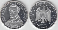 BRD 10 Euro Deutschland, 10-Euro-Silbergedenkmünze, Georg Büchner, Spiegelglanz (PP) -
