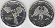 BRD 10 Euro Deutschland, 10-Euro-Silbergedenkmünze, Urvogel Archeopteryx, Spiegelglanz (PP) -