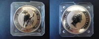 Australien 1 Dollar Australien 1995, 1 Unze Silber, Kookaburra, Erhaltung siehe Scan -