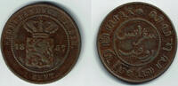 Indonesien - Niederländisch Ostindien 1 Cent netherlands east indies, 1 cent 1857, like scan -