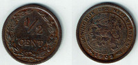 Niederlande 1/2 Cent netherlands, 1/2 Cent 1903, like scan -