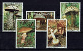 St. Thomas und Prinzeninsel 5 Werte St. Thomas und Prinzeninsel, Mi-Nr. 1346-50 , Pilze, gestempelt -