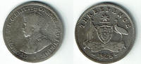 Australien 3 Pence Australia, 3 Pence silver, king george V., like scan -