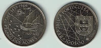 Portugal 100 Escudos portugal, 100 escudos, discovery of azores, like scan -