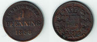 Bayern 1 Pfennig Bayern, König Maximilian II., Kursmünze 1 Pfennig, siehe Scan -