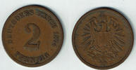 Kaiserreich 2 Pfennig 1874 C Deutsches Kaiserreich, 2 Pfennig 1874 C! sc... 1,00 EUR  plus 9,90 EUR verzending