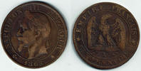 Frankreich 5 Centimes Frankreich, 5 Centimes, 1863 A, Napoleon III., Erhaltung siehe Scan! -