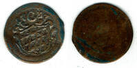 Bayern 1 Pfennig Bayern, einseitiger Pfennig 1737 Karl Albert / Albrecht -