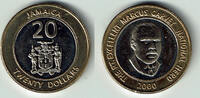 Jamaica 20 Dollars Jamaica, 20 Dollars, 2000, like scan -