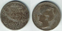 Niederlande 25 Cent Netherlands, 25 cents wilhelmina, like scan -