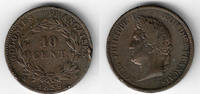 Frankreich - Französische Kolonien 5 Centimes colonies francaises, 10 centimes 1839, Louis Philippe I., like scan -