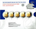 Deutschland 5 x 2 Euro Komplett-Satz 2-Euro Holstentor (Schleswig-Holstein) im Blister, Folie geöffnet -
