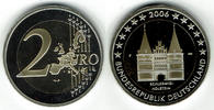 Deutschland 2 Euro Deutschland, 2 Euro, Schleswig-Holstein, Holstentor in Lübeck, Prägestätte F! -