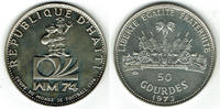 Haiti 50 Gourdes haiti 50 gourdes silver, Montreal olympics 1976, like scan -