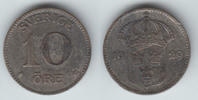 Schweden 10 Öre 1929 sweden silver coin, 10 Öre, Gustaf V., like scan! s... 3,00 EUR  plus 9,90 EUR verzending