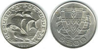 Portugal 5 Escudos Portugal, silver coin 1947 <i>ship</i>, like scan -
