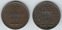 San Marino 10 Centesimi San Marino, 10 Centissimi, 1935 -