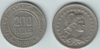 Brasilien 200 Reis 1931 brazil, 200 Reis 1931, like scan sehr schön 3,25 EUR  plus 9,90 EUR verzending