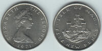 Isle of Man 5 Pence Isle of Man, 5 Pence, <i>Königin Elizabeth II</i>, -