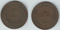 Ungarn 2 Filler hungary, 2 Filler 1898, like scan -
