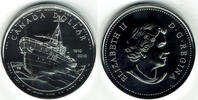 Kanada 1 Dollar Canada silver dollar "100th anniversary - Canadian marine", wit box/COA -