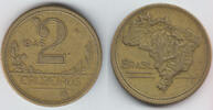 Brasilien 2 Cruzeiros 1946 brazil, 2 Cruzeiros, like scan sehr schön 3,00 EUR  plus 9,90 EUR verzending