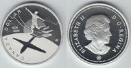 Kanada 1 Dollar Canada silver dollar "first canadian motor flight": , like scan -