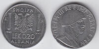 Albanien 0,2 Leke albania, 0,2 leke 1940, Vittorio Emanuele III., like scan -