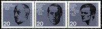 BRD 3 x 20 Pfennig BRD, Mi.-Nr. 436-8, <i>20. Jahrestag des Attentats auf A. Hitler</i> -