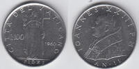 Vatikan 100 Lire vatican,1960, Papst Johannes XXIII., condition like scan -
