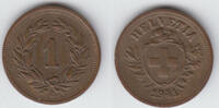Schweiz 1 Rappen Switzerland, 1 Rappen 1941, like scan -