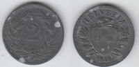 Schweiz 2 Rappen Switzerland, 2 Rappen 1945 B, like scan -