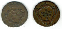 Haus Habsburg - Italien-Görz 2 Soldo 2 Soldo 1799, like scan -