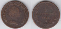 Haus Habsburg - Österreich-Ungarn 1/2 Kreuzer austria, 1/2 kreuzer 1781 B, like scan -