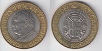 Vatikan 1000 Lire vatican 1000 lire coin 1998, john paul II., uncirculated, condition like scan -