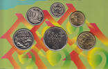 Australien 3,85 Dollars (6 Münzen) 1994 Australia, 6 Coins, uncirculated... 17,90 EUR  plus 9,90 EUR verzending