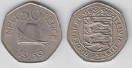 Jersey 25 Pence Jersey, 50 Pence, Erhaltung siehe Scan -