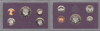 USA 0,91 Dollars USA, official proof set 1987 S, 1 Cent to 1/2 Dollar, like photos -