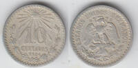 Mexiko 20 Centavos Kursmünze Mexiko, 10 Centavos 1926, Erhaltung siehe Scan! -