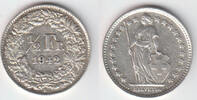 Schweiz 1/2 Franken Switzerland, silver coin, 1/2 Franken 1942, like scan -