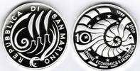 San Marino 10 Euro San Marino silver commemorative coin, Europ. Currency Union, no box, NO COA -