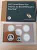 USA 1,25 Dollars USA, United States Mint America the Beautiful Quarters Proof Set, with box/COA -